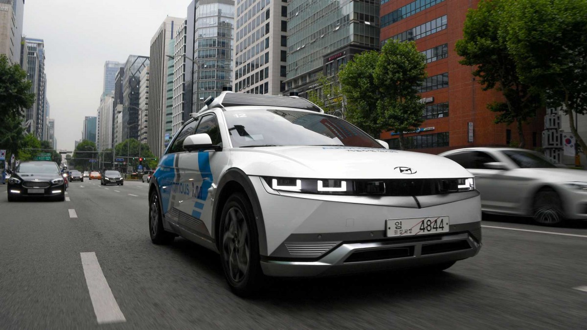 Hyundai RoboRide บริการแท็กซี่อัตโนมัติไร้คนขับได้ทำการทดสอบใช้งานจริงในกรุงโซลแล้ว